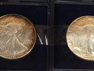 Silbermünzen-Medaillen u.a